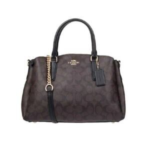 Coach‎ Sage Carryall Signature Canvas Bag Shoulder Crossbody Purse Classic